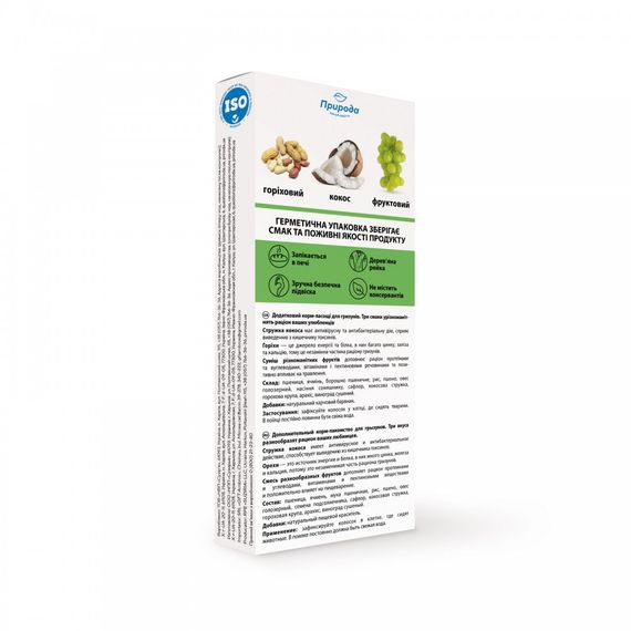 Ласощі Природа Колосок Коктейль для гризунів з фруктами горіхами та кокосом 90 г | Зображення 2