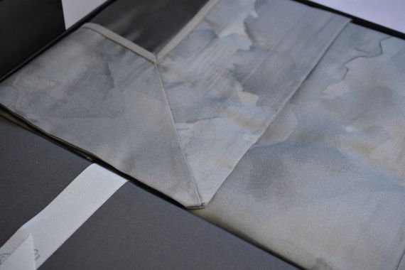 Постельное белье La Romano Silk Satin 200×220 см Rivano Steelgrey | Зображення 3