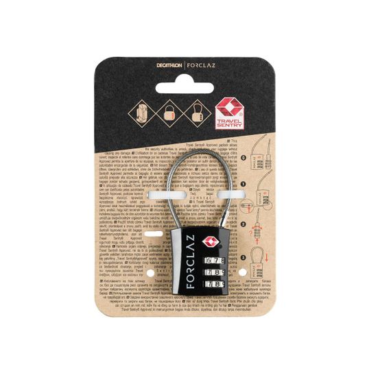 Навісний замок з TSA-кодом - Без розміру | Зображення 4