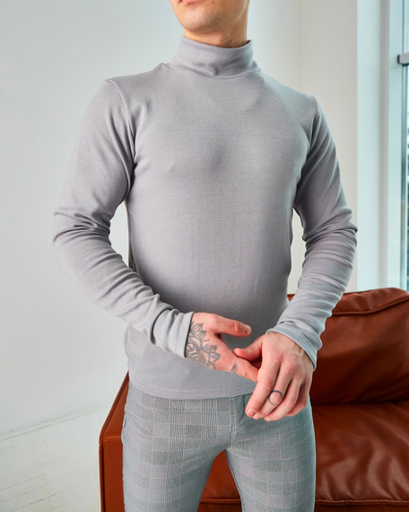Гольф сірий S XL