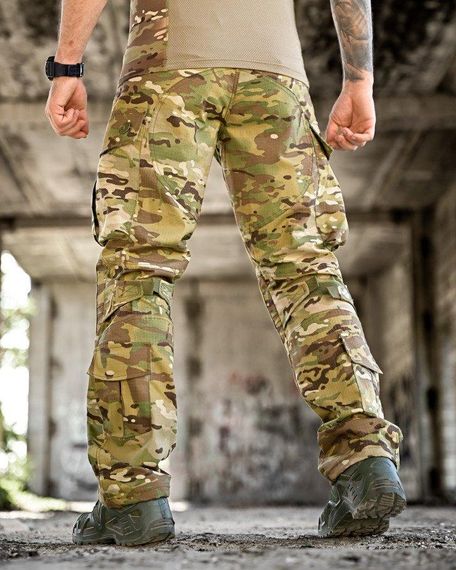 Шурмові тактичні штани AGESIS мультикам РП7381 | Зображення 2