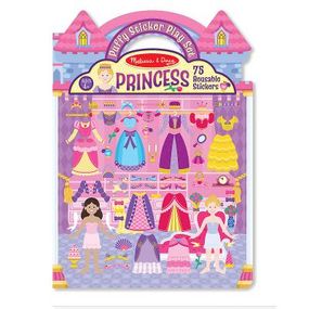 Набір для творчості Melissa&amp;Doug Объемные многоразовые наклейки &quot;Принцессы&quot; (MD9100)