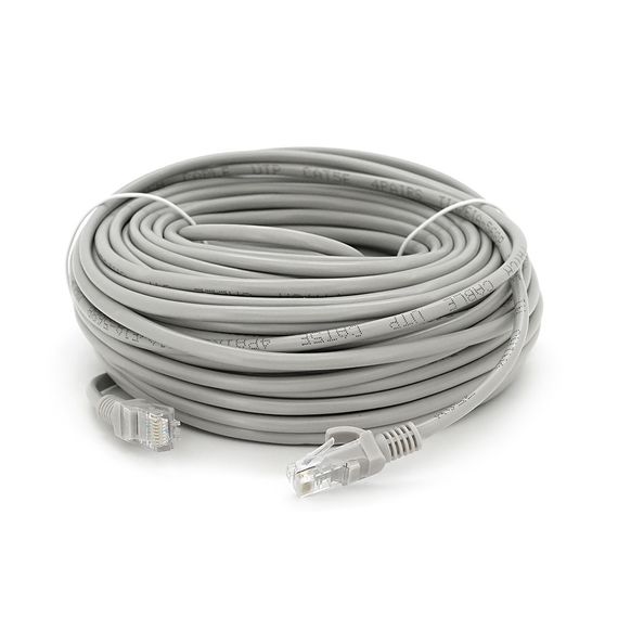 Патч-корд литий RITAR, CCA, UTP, RJ45, Cat.5e, 30m, сірий Q50
