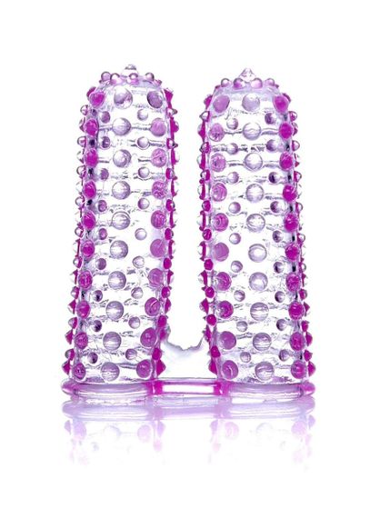 Насадка на пальці - Wonderful Fingers Purple Sex Aura | Зображення 1