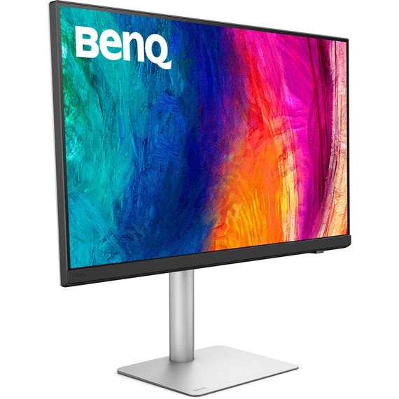 TFT 32" BenQ PD3226G, IPS, 4K, 144Hz, HDMI, DP, USB-C, HAS, Pivot, кол., біло-сріблястий | Зображення 4