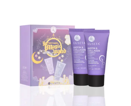 Набір шампуню та кондиціонеру Luseta Beauty Biotin & Collagen (2*30 ml)