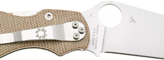 Ніж Spyderco Military 2 Micarta Brown | Зображення 2