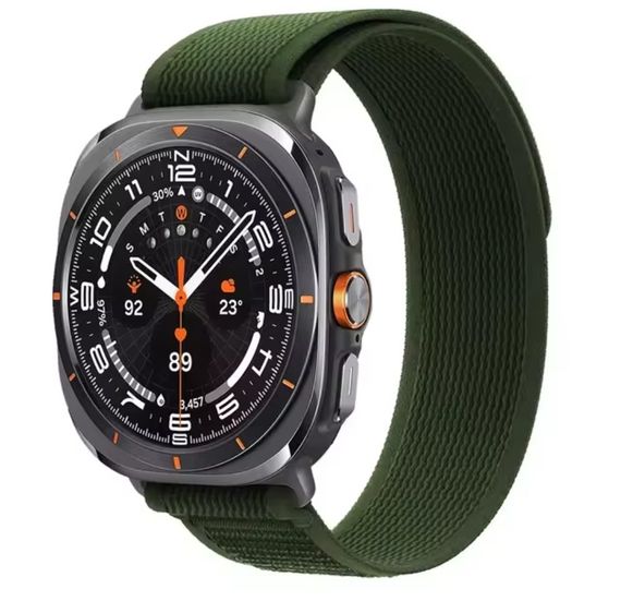Ремінець нейлоновий Primolux Trail для Samsung Galaxy Watch Ultra 47mm (SM-L705) - Army Green | Зображення 5