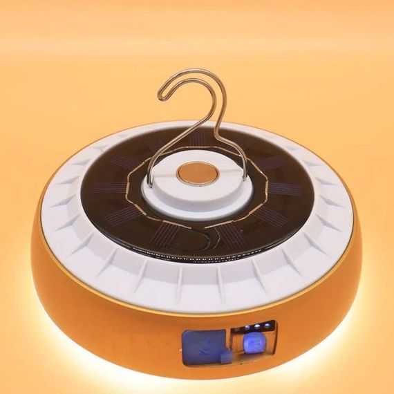 Підвісна кемпінгова USB лампа з Power Bank та сонячною панеллю XPRO (234564458_324) | Зображення 1