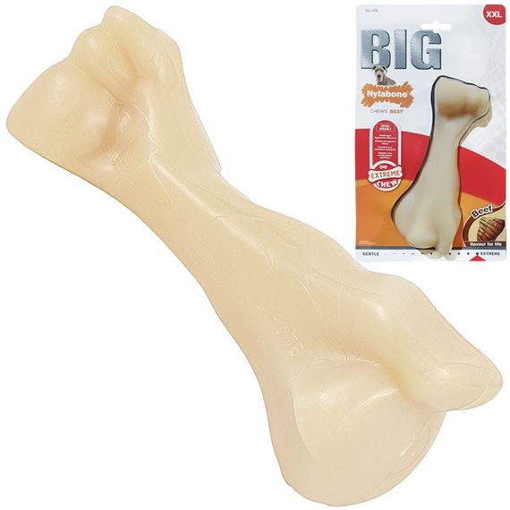 Игрушка для собак Nylabone Extreme Chew Big Bone, 17 см