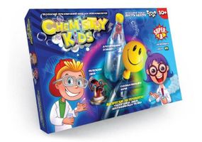 Набор образовательный для проведения опытов Chemistry Kids 1 Эконом Danko Toys познавательный набор для детей