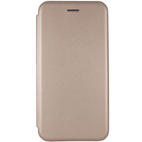 Кожаный чехол-книжка Classy для Xiaomi Redmi Note 14 Pro 5G / 14 Pro+ 5G Золотой