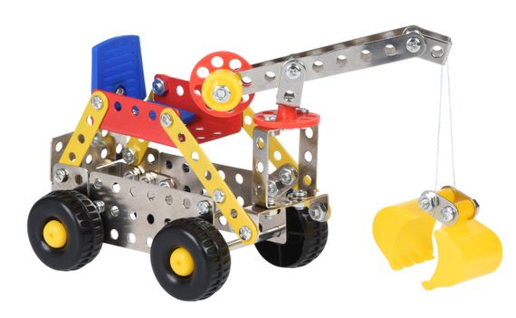 Конструктор металлический Same Toy Inteligent DIY Model Car Скрепер 124 эл. 58034Ut (58034Ut) | Зображення 1