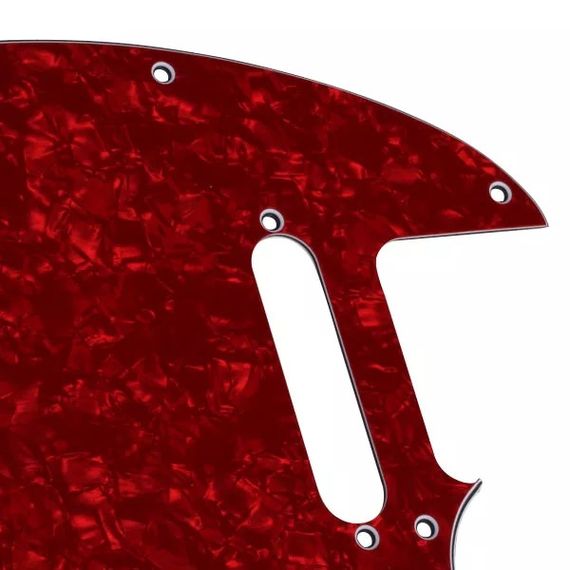 Пикгард для электрогитары Fender Telecaster TL China красный | Зображення 3