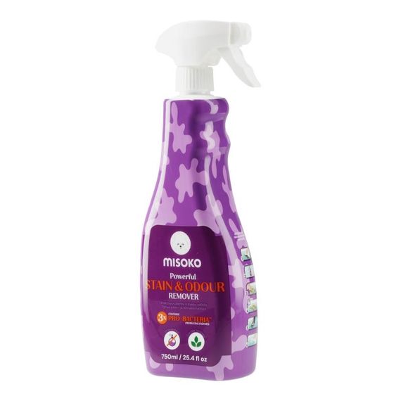 Спрей от пятен и запахов от собак Misoko Stain & Odor Remover, 750 мл | Зображення 1