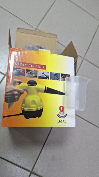 ОЧЕНКА! Відпарювач із функцією пароочисника Cleaner DF-A001 (TM-115) (Трищина на корпусі 3059) | Зображення 1