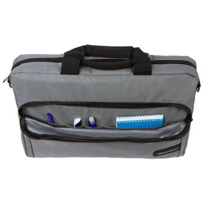 Сумка для ноутбука Grand-X 15.6'' SB-129 Grey Ripstop Nylon (SB-129G) (SB-129G) | Зображення 3