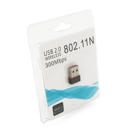 Бездротовий мережевий адаптер Wi-Fi-USB Merlion LV-UW01,RT7601,802.11bgn,150MB, 2.4 GHz,2000/xp/visat,Win7, Win8,Linux,Mac,Blister | Зображення 1