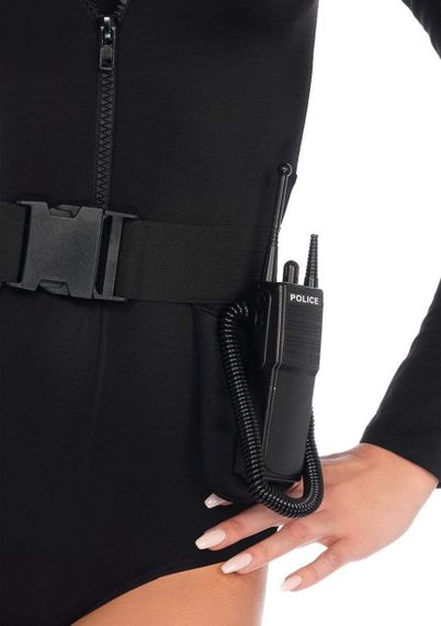 Костюм поліцейської Leg Avenue SWAT Babe, 5 предметів, чорний, S | Зображення 4