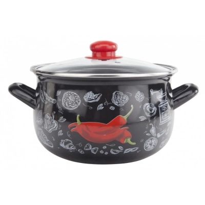 Каструля Gusto &quot;Перчинка&quot; 18 см 3,1 л (GT-T-118-P)
