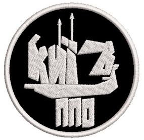 Шеврон ППО Київ (білий)