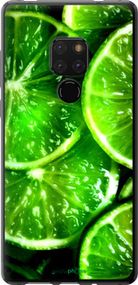Чохол на Huawei Mate 20 Зелені часточки лимона "852t-1578-2448"