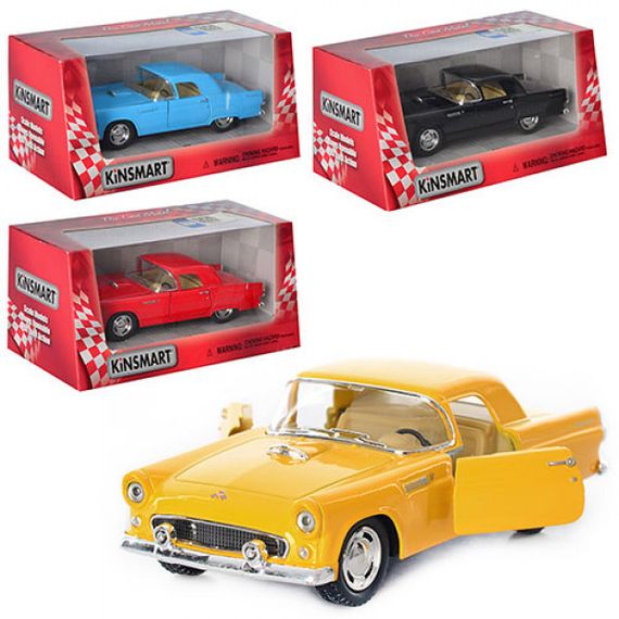 Машинка инертная Kinsmart Ford Thunderbird KT5319W 12,5 см | Зображення 1