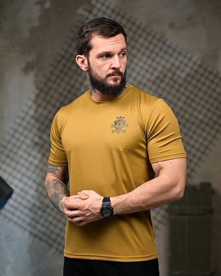 Тактична вологовідводна футболка Трон 7.62 кайот ПП7810 | Зображення 2