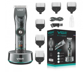 Машинка для стрижки волосся професійна VGR V-256 чорна