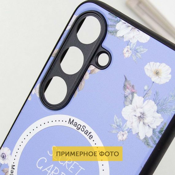 TPU+PC чехол Secret Garden with MagFit для Samsung Galaxy S23 FE Lilac | Зображення 5