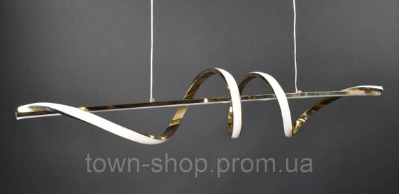 Люстра потолочная LED K23-1000-gd-k Золото 30-100х20х100 см. | Зображення 3