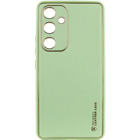 Шкіряний чохол Xshield для Samsung Galaxy S23 Зелений / Pistachio