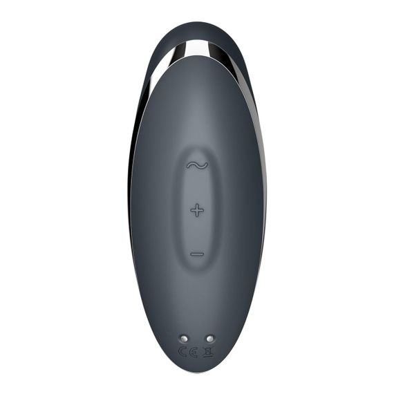 Вібростимулятор-пульсатор Satisfyer Tap & Climax 2 Grey sexstyle | Зображення 5