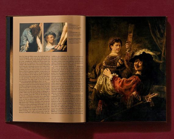 Рембрандт книга с набором автопортретов Rembrandt. Die Selbstporträts. Marieke de Winkel живопись книги | Зображення 5