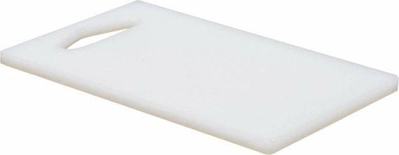 Дошка для нарізання кухонна, біла; 250х 150х 10 мм YG-02150