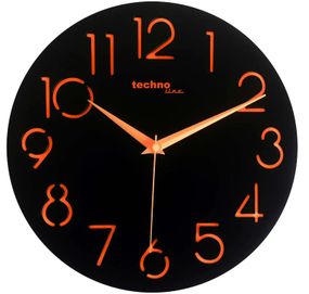 Годинник настінний Technoline WT7230 Black (WT7230) (DAS301309)