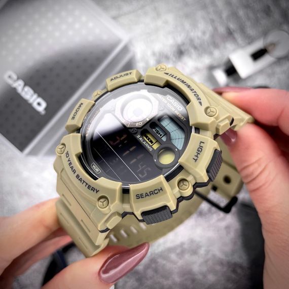 Чоловічий годинник Casio WS-1500H-5B | Зображення 4