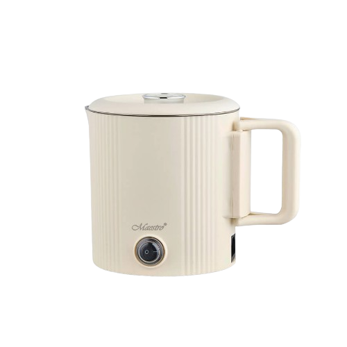 Електрочайник (+каструля) дорожній 2в1 0,8л 600W MR-009-BEIGE Maestro