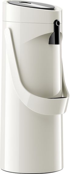 Термос Tefal Ponza Pump, 1.9л, пластик, скло, білий (K3140214)