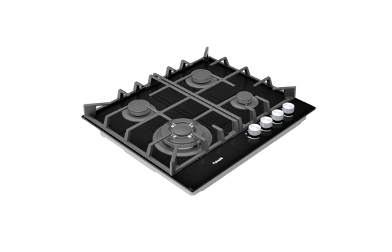 Газова варильна панель Fabiano FHG 1044 VGHT2 Black Glass 8111.406.1466 | Зображення 2