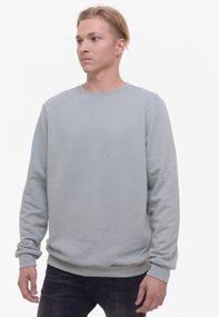 Світшот для чоловіків однотонний сіро-зелений, 2XL