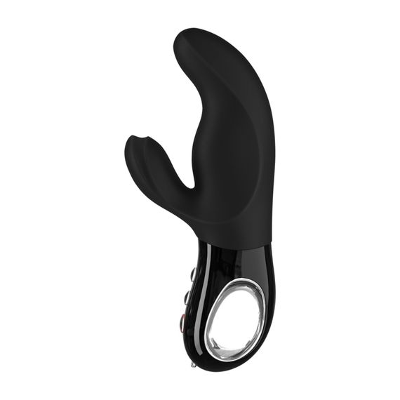 Вібратор-кролик Fun Factory MISS BI black, 2 незалежні мотори, діаметр 4,2 см | Зображення 5