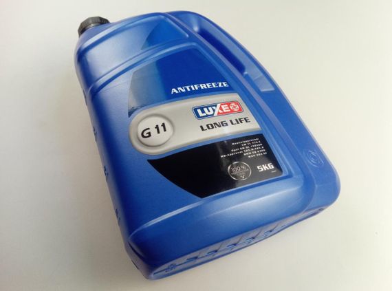 Антифриз LUXE ORIGINAL BLUE G11 (-40) (синий)  5 кг.