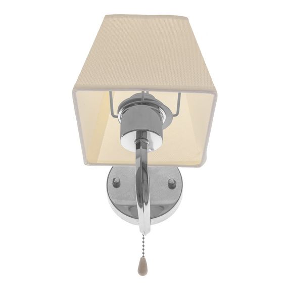 Бра настенное накладное с абажуром BKL-653W/1 E27 CH | Зображення 4