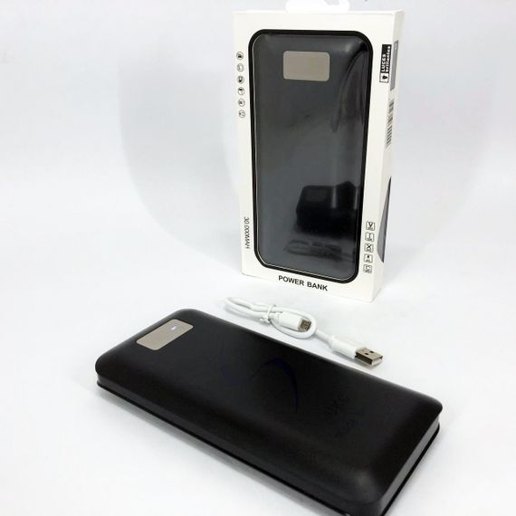 Повербанк универсальный Power Bank 30000 mAh UKC, Портативная зарядка для айфона аккумуляторы LQ-34 | Зображення 2