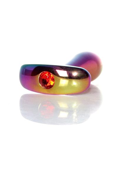 Анальна пробка - Jewellery Multicolour Plug Red S | Зображення 1
