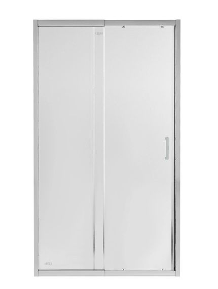 Душові двері в нішу Qtap Taurus CRM201-11.C6 110-120x200 см, скло Clear 6 мм, покриття CalcLess (TAUCRM201112C6)