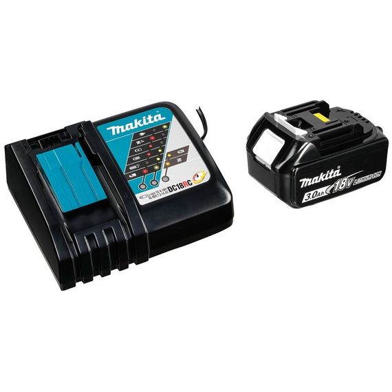 Набор аккумулятор BL1830B и зарядное устройство для продукции Makita LXT (191A24-4) | Зображення 1