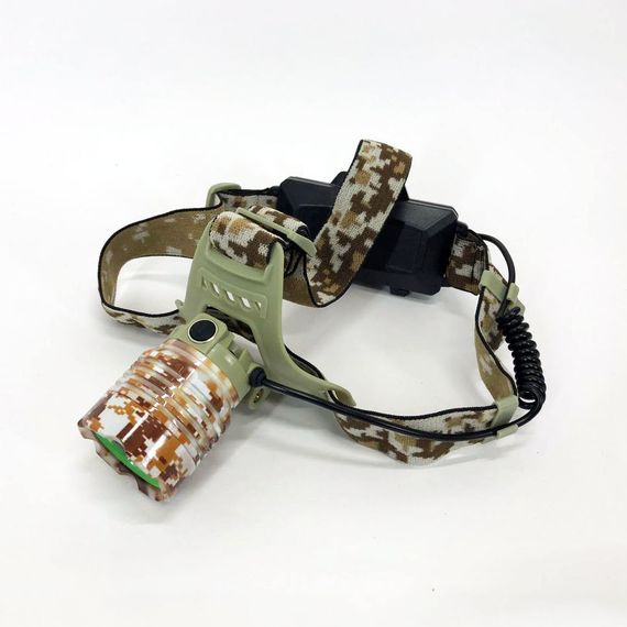 Ліхтарик на голову для роботи 2130-T6 Military, Потужний ліхтар на голову, Ліхтарик на SY-191 голову діодний | Зображення 6