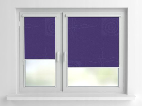 Рулонная штора Rolets Икеа 2-1804-975 97.5x170 см закрытого типа Изумрудно-синяя